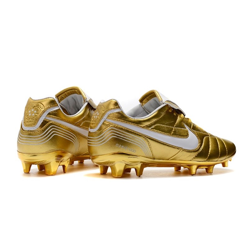 Nike Tiempo Legend Elite FG Zlato Bílý